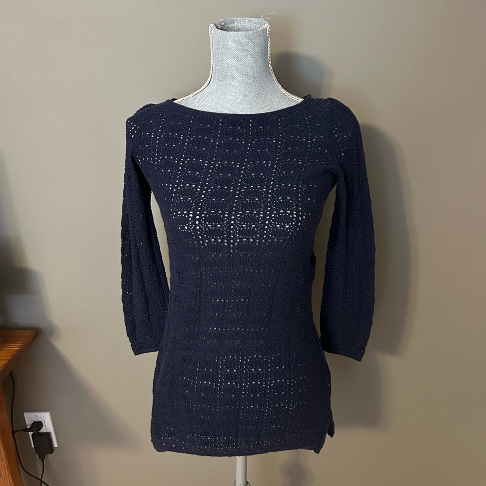 Lily Pulitzer Open Weave Knit Top